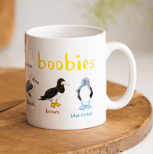 Load image into Gallery viewer, Boobies Ceramic Bird Mug