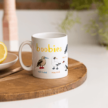 Load image into Gallery viewer, Boobies Ceramic Bird Mug