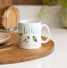 Load image into Gallery viewer, Tits Ceramic Bird Mug