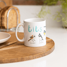 Load image into Gallery viewer, Tits Ceramic Bird Mug