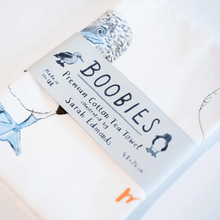 Load image into Gallery viewer, Boobies Cotton Tea Towel