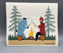 Load image into Gallery viewer, Swedish Dishcloth - Paul Bunyan