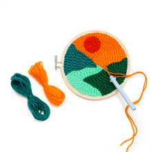 Load image into Gallery viewer, Landscape Punch Needle Kit