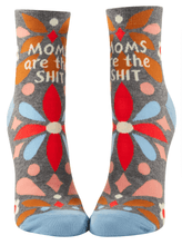 Load image into Gallery viewer, Moms Are The Shit W-Ankle Socks