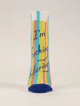 Load image into Gallery viewer, I'm Fucking Hilarious W-Ankle Socks