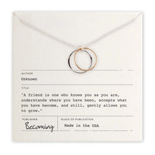 Load image into Gallery viewer, Friendship Circles Necklace