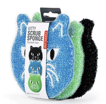 Load image into Gallery viewer, Kitty Scrub Sponges – Set of 3