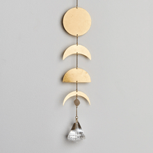 Load image into Gallery viewer, Suncatcher- Moon Phase/Moonstone