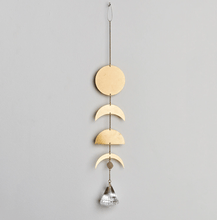 Load image into Gallery viewer, Suncatcher- Moon Phase/Moonstone