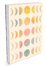 Load image into Gallery viewer, Moon Phases Medium Deconstructed Journal