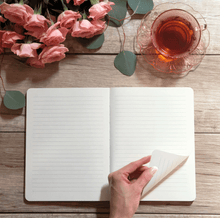 Load image into Gallery viewer, Moon Phases Medium Deconstructed Journal