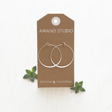 Load image into Gallery viewer, Classic Hoops by Amano - 2.0"
