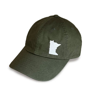 Minnesota Dad’s Hat in Olive
