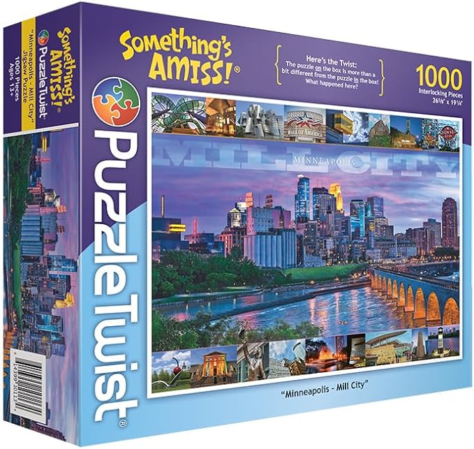 1000 Piece Puzzle - Minneapolis Mill City