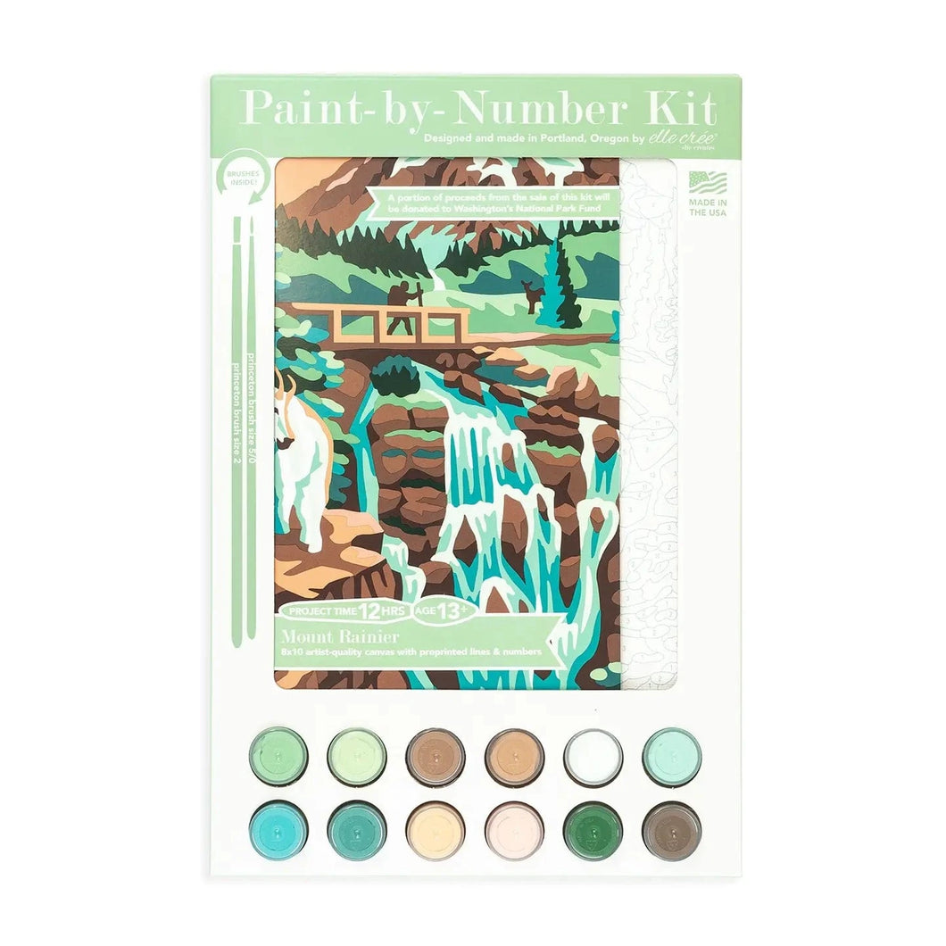 Mount Rainier Paint-by-Number Kit
