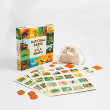 Load image into Gallery viewer, National Parks of the USA Bingo: A Bingo Game for Explorers by Kate Sober
