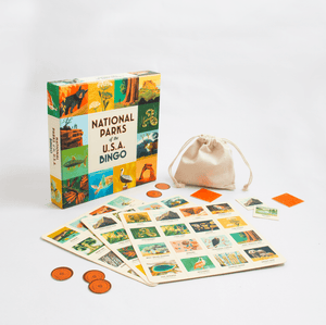 National Parks of the USA Bingo: A Bingo Game for Explorers by Kate Sober