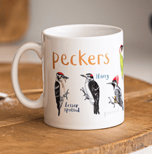 Load image into Gallery viewer, Peckers Ceramic Bird Mug

