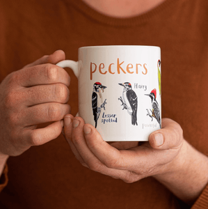 Peckers Ceramic Bird Mug