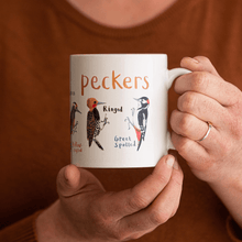 Load image into Gallery viewer, Peckers Ceramic Bird Mug
