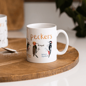 Peckers Ceramic Bird Mug