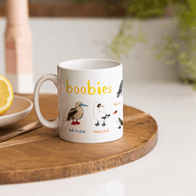 Load image into Gallery viewer, Boobies Ceramic Bird Mug
