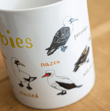 Load image into Gallery viewer, Boobies Ceramic Bird Mug
