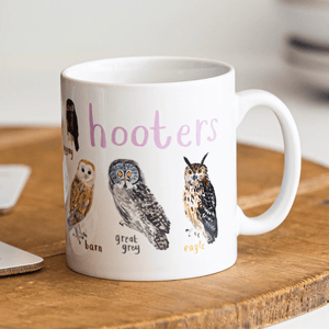 Hooters Ceramic Bird Mug