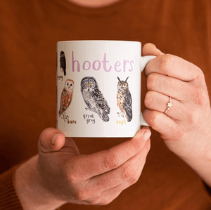 Hooters Ceramic Bird Mug