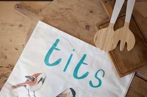 Tits Cotton Tea Towel