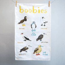 Load image into Gallery viewer, Boobies Cotton Tea Towel

