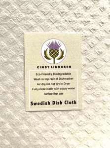 Swedish Dishcloth - Paul Bunyan