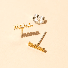 Load image into Gallery viewer, Mama Stud Earrings
