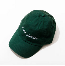 Load image into Gallery viewer, &quot;I Love Pickles&quot; Baseball Hat
