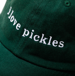 "I Love Pickles" Baseball Hat