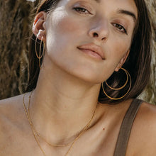 Load image into Gallery viewer, Classic Hoops by Amano - 2.0"
