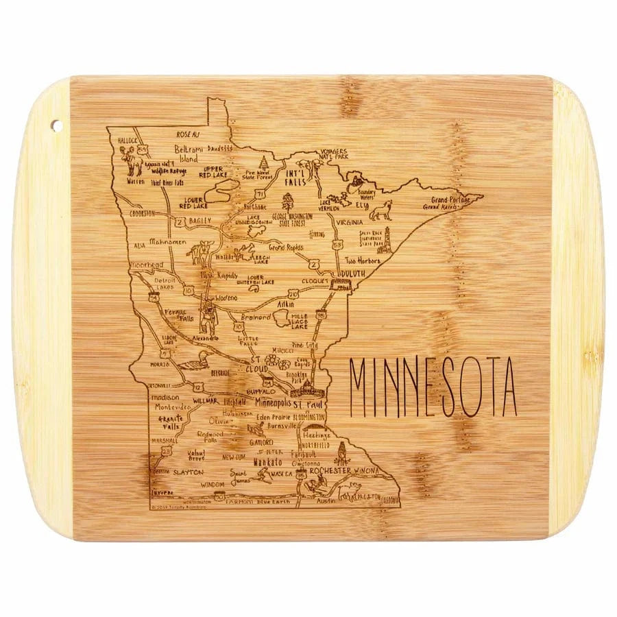 Cutting and Serving Board - A Slice of Life Minnesota