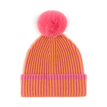 Load image into Gallery viewer, Christie Winter Hat Orange Pink
