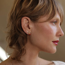 Load image into Gallery viewer, Cherry Stud Earrings
