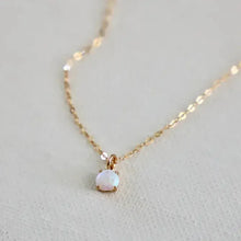 Load image into Gallery viewer, Opal Drop Necklace
