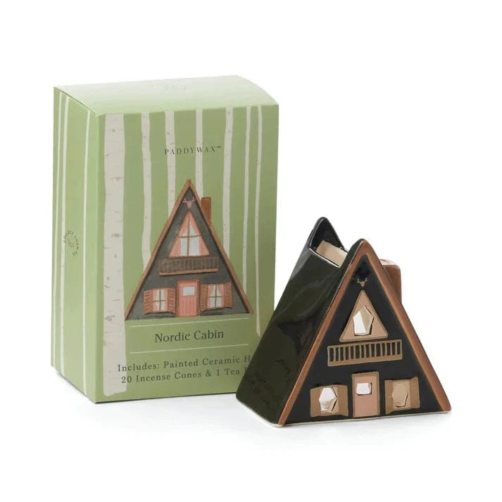 Nordic Cabin Incense and Tea Light Holder