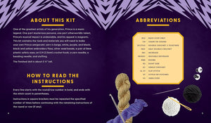 The Unofficial Prince Book and Crochet Kit:
