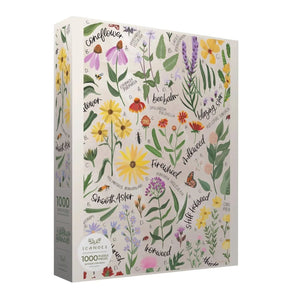 Wildflower Botanicals 1,000 Piece Puzzle