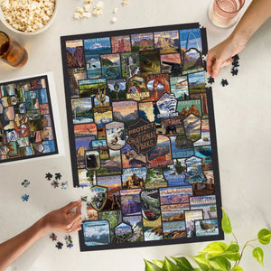 Protect Our National Parks, Collage 1000 Puzzle
