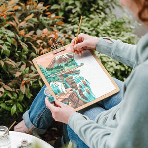 Mount Rainier Paint-by-Number Kit