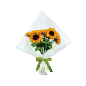 Sunflower Perennial Bouquet Chenille Flower Kit