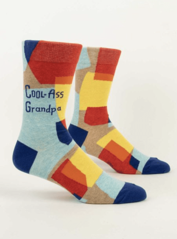Cool-Ass Grandpa Crew Socks