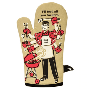 I'll Feed All You Oven Mitt