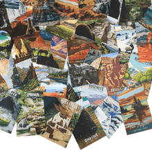 Load image into Gallery viewer, Protect Our National Parks, 63 Postcard Box Set, Unique Images from each National Park in Collector Box
