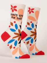 Load image into Gallery viewer, Aunts Are the S*** Women&#39;s Crew Socks
